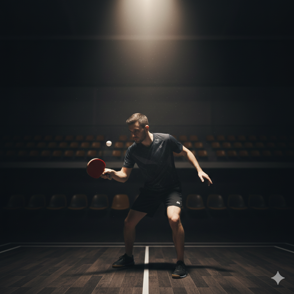 Tenis de masă — imagine cinematică